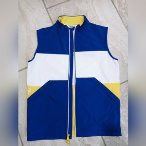 Peter Millar Crown Colorblock Vest Mens